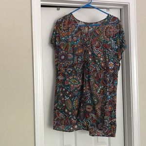 Tommy Bahama Tribal Print blouse